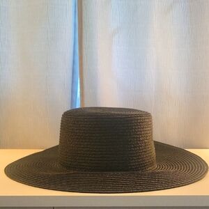 Old Navy Black Wide-Brim Hat